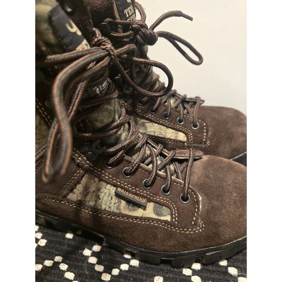 Texas Steer Mens 6.5W Hunting/ Hiking Waterproof Insulated Boots Gently Used euc main image 9